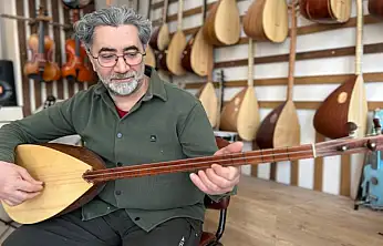 Bir ağaca ses veren usta: Van'dan dünyaya bağlama ihracatı