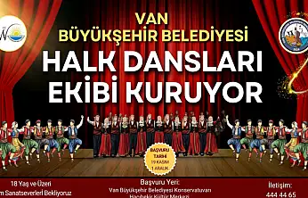 Büyükşehir Belediyesi halk dansları ekibi kuruyor