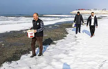 Büyükşehir Belediyesi kuşlar için doğaya yem bıraktı