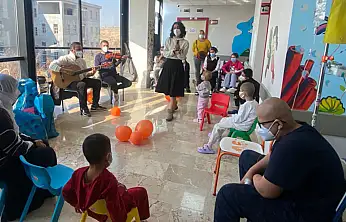 Büyükşehir'den lösemili çocuklara moral etkinliği
