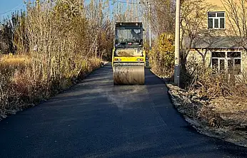 Büyükşehir Dereağzı Mahalle yolunu asfaltladı