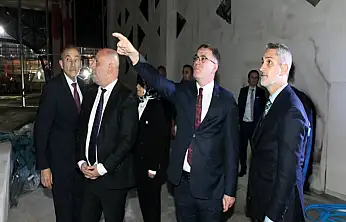 Buz Pateni Sarayı'nda inceleme