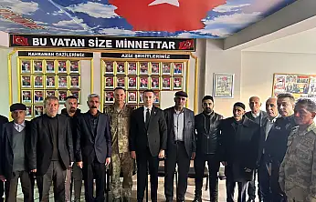 Çaldıran şehit aileleri ve gaziler derneği yeni yerinde hizmete açıldı