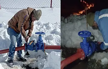 Çatak'ta çığdan zarar gören Terfi Merkezi Yeniden hizmete alındı