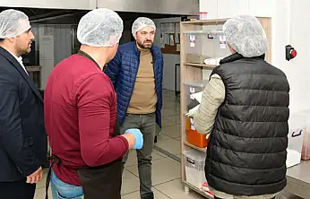 Çatak'ta eğitim kurumlarında gıda güvenliği denetimi yapıldı