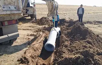 Derimevi Mahallesi'nde altyapı ve yol çalışması