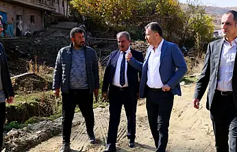 DSİ 17. Van Bölge Müdürü Aksoy, taşkın koruma çalışmalarını inceledi