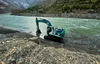 DSİ, Depin Deresi'nde ıslah çalışmalarını sürdürüyor