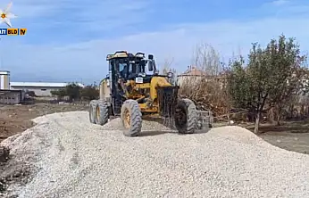 Edremit Belediyesi yol çalışmalarına hız verdi