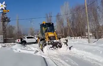 Edremit'te kar temizleme çalışmaları tamamlandı