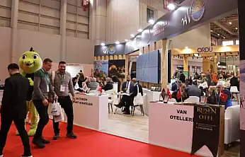 EMITT Fuarı'nda Van standına yoğun ilgi