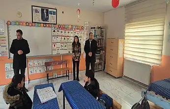 Erciş İlçe Milli Eğitim Müdürü Düvenci İlkokulu'nu ziyaret etti