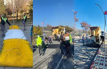 Erciş Sahil Yolu'nda kasis çalışmaları tamamlandı