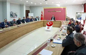 Erciş'te 2025 sosyal hizmetler değerlendirildi, 2026 yol haritası belirlendi