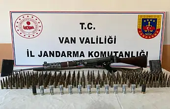 Erciş'te Belçika yapımı uzun namlulu silah ele geçirildi