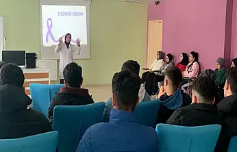 Erciş'te gençlere sağlık eğitimi