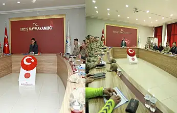 Erciş'te güvenlik toplantısı