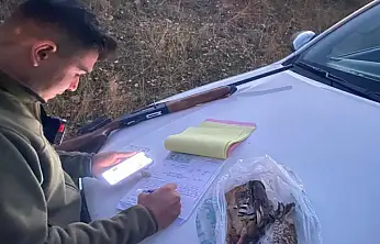 Erciş'te kaçak avcılıkla mücadele çalışması