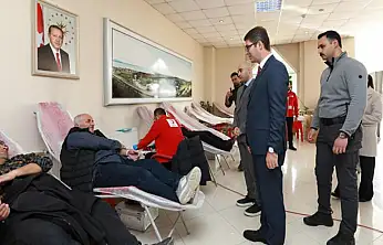 Erciş'te kan bağışı kampanyası