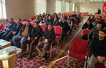 Erciş'te MTSK uygulama sınavı sorumluları eğitimi tamamlandı