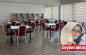Gazetemiz yazarı Ceylan Aktaş, Vali Orhan Işın İlk Ve Ortaokulu kütüphanesini yeniledi