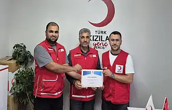 Genç Kızılay Erciş'te görev değişimi