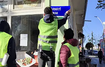 Gürpınar'da adres ve yönlendirme sistemi yenileniyor