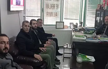 HÜDA PAR heyetinden Vansesi Gazetesi'ne 10 Ocak ziyareti