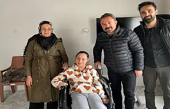 İpekyolu Belediyesi'nden engellilere tekerlekli sandalye desteği
