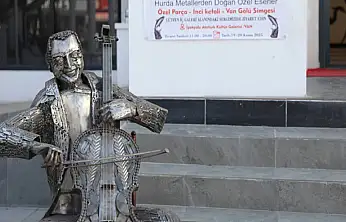 İpekyolu'nda heykel sergisi sanatseverle buluştu