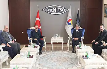 İran başkonsolosu Kondori'den Van TSO'ya ziyaret