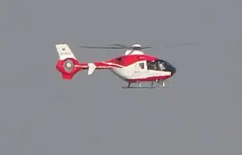 Kalp hastası bebek helikopter ambulansla Gaziantep'e nakledildi