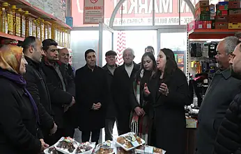 Karakoç ve Ertaş'tan esnaf ziyareti