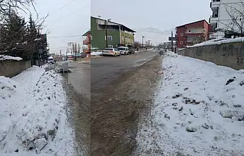 Karşıyaka–Beşyol hattında kar isyanı: Vatandaşlardan belediyeye temizlik çağrısı