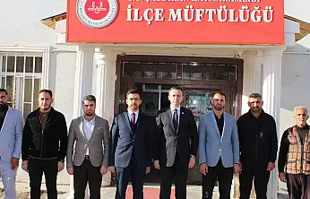 Kaymakam Bakan'dan Müftülüğe ziyaret