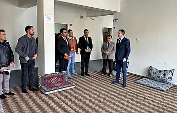 Kaymakam Bakan'dan öğrenci pansiyonlarına inceleme