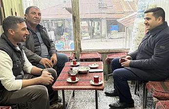 Kaymakam Bulut, esnaflarla buluştu