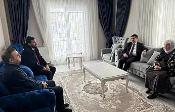 Kaymakam Bulut'tan şehit ailesine ziyaret