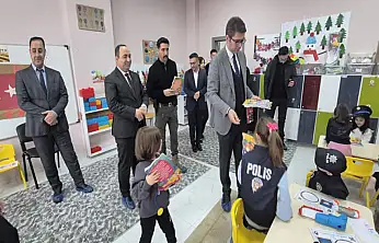 Kaymakam Karaloğlu'ndan Sahilkent Anaokuluna ziyaret