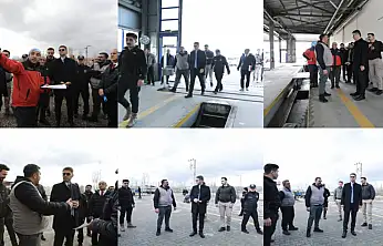 Kaymakam Karaloğlu'ndan TÜVTÜRK'te denetim