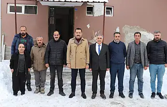 Kaymakam Türkmenoğlu'ndan Muradiye Yol Şube Şefliğine ziyaret