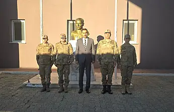 Kaymakam Türkoğlu'ndan karakol ziyaret