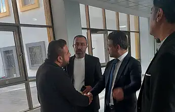 Kuşan'dan hastane ziyareti