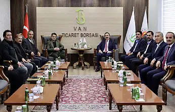 Kuşan'dan Van Ticaret Borsası'na ziyaret