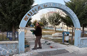 Muhabbet Parkı'na estetik dokunuş