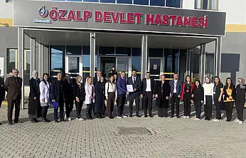 Özalp Devlet Hastanesi anne dostu hastane unvanını aldı