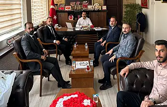 Perihanoğlu'ndan Kaymakam Türkmenoğlu'na ziyaret