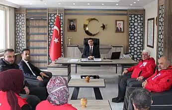 Seferi Baybure'den, Kaymakam Kılıç'a ziyaret