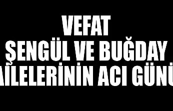 Şengül ve Buğday ailelerinin acı günü