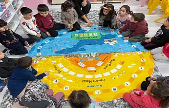 Serhat Anaokuluna oyun halısı desteği